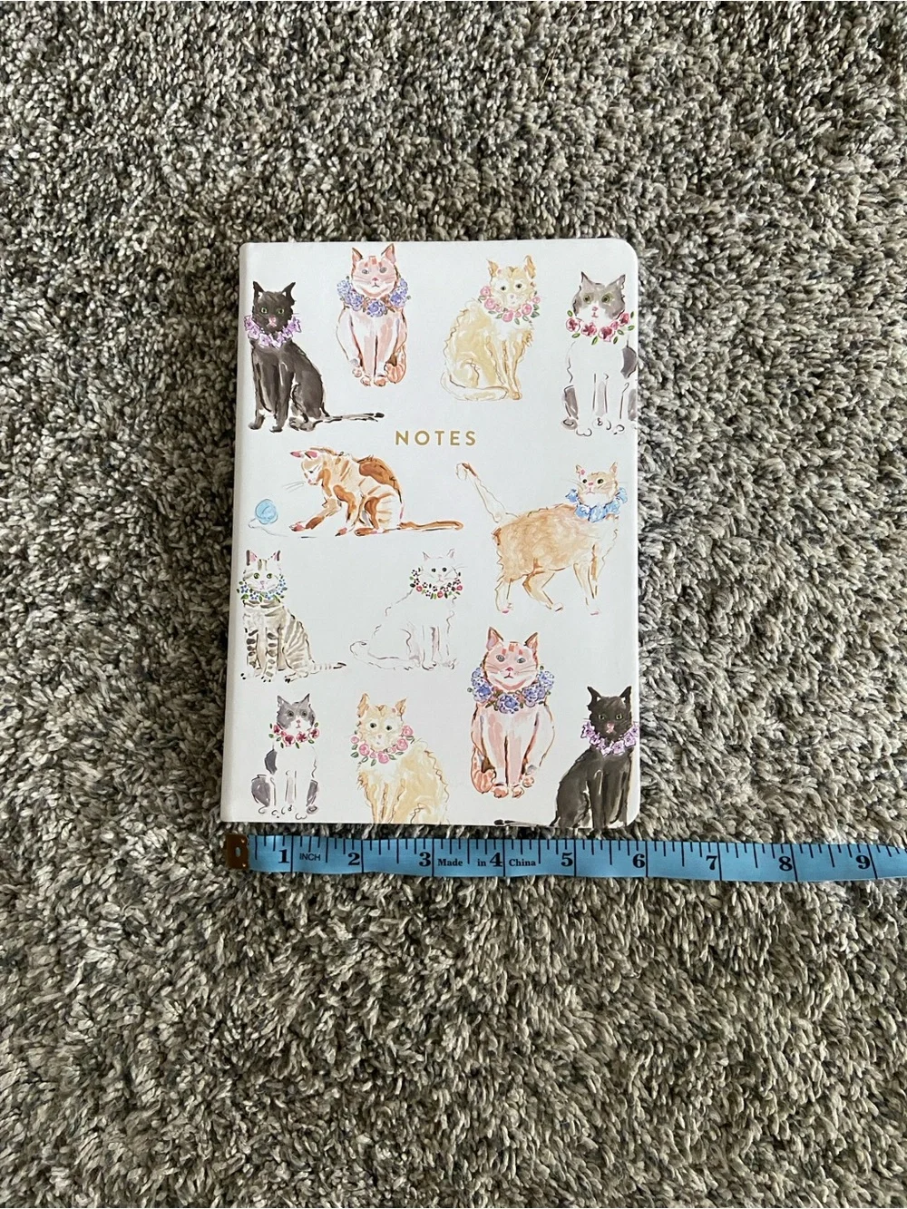 Cat Lined Notebook Journal 6